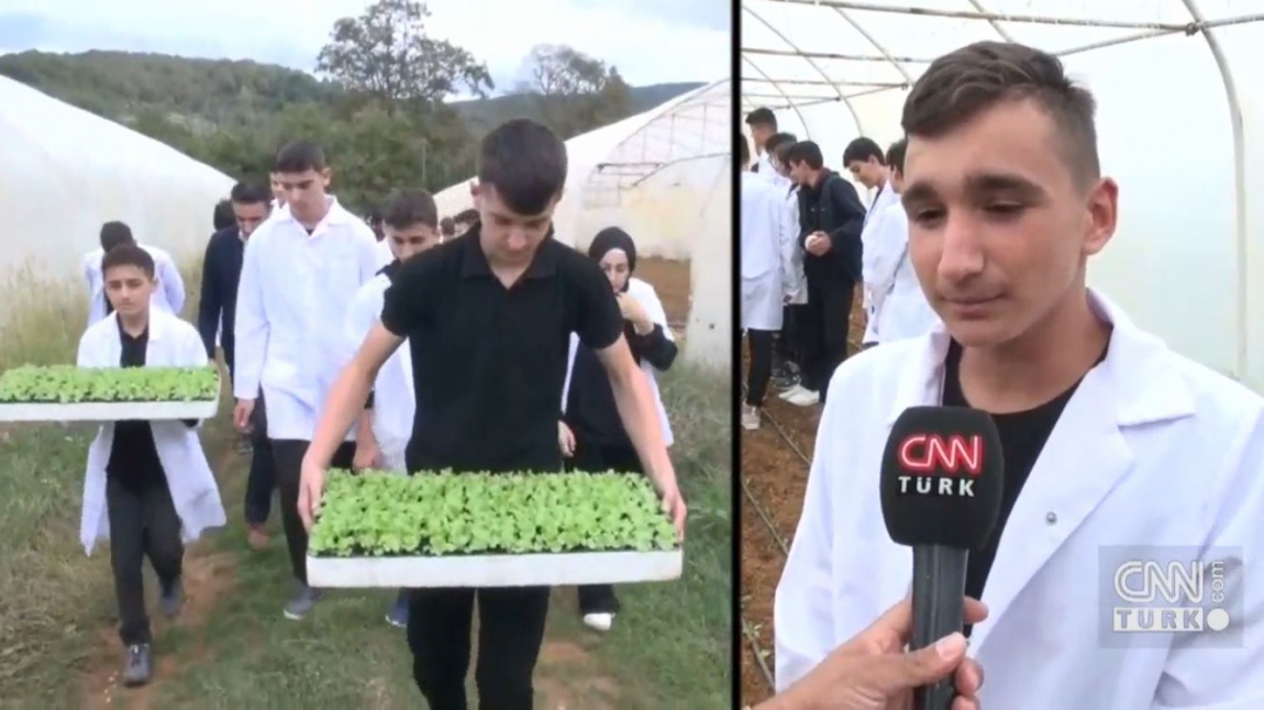 Tarım Alanımızla Beraber CNN TURK  Haberlerinde Yer Aldık... 